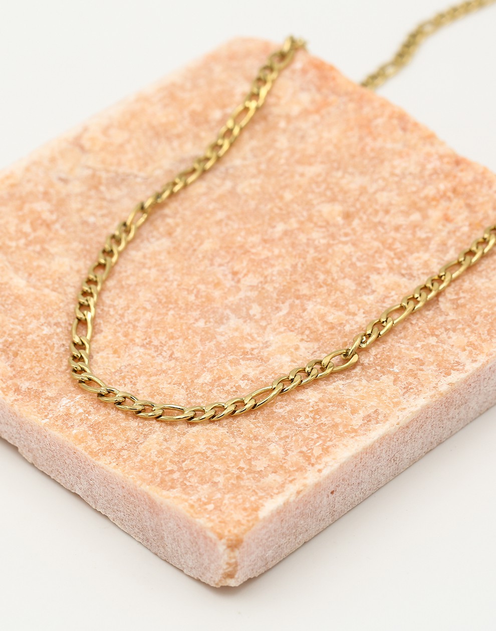 Basic schakelketting 45cm goudkleurig