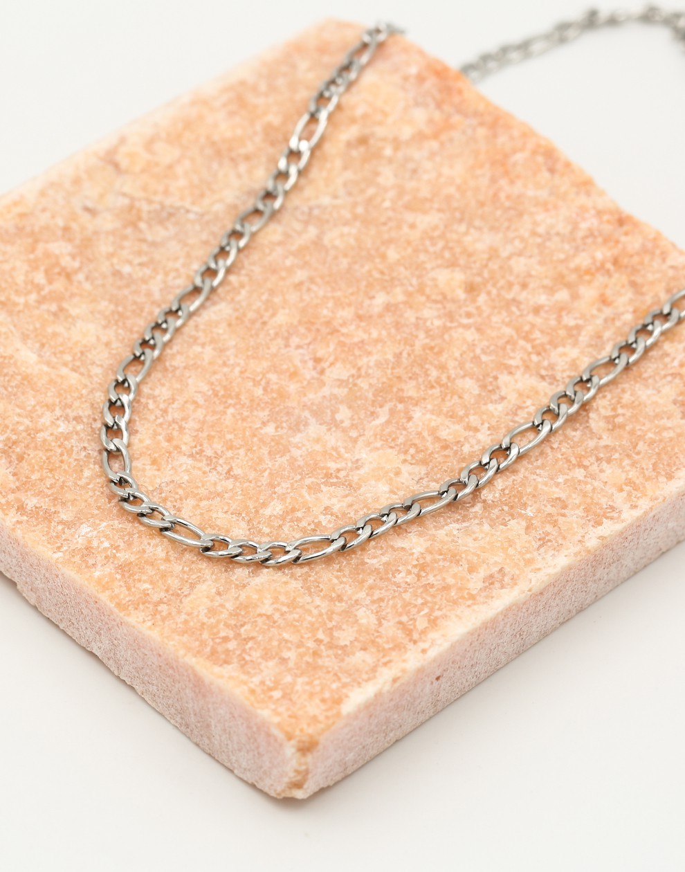 Basic schakelketting 45cm zilverkleurig