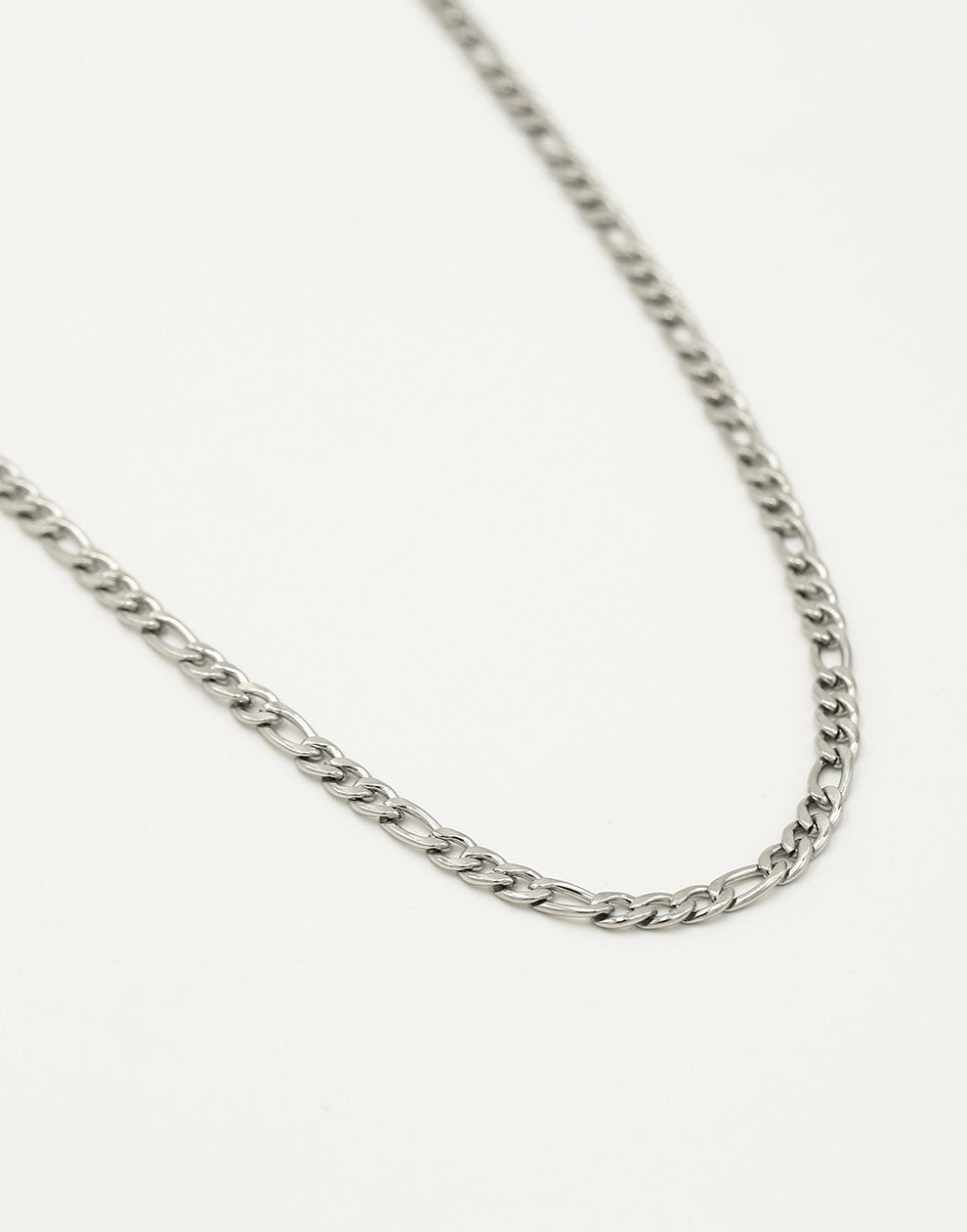 Basic schakelketting 55cm zilverkleurig