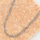 Basic schakelketting 55cm zilverkleurig