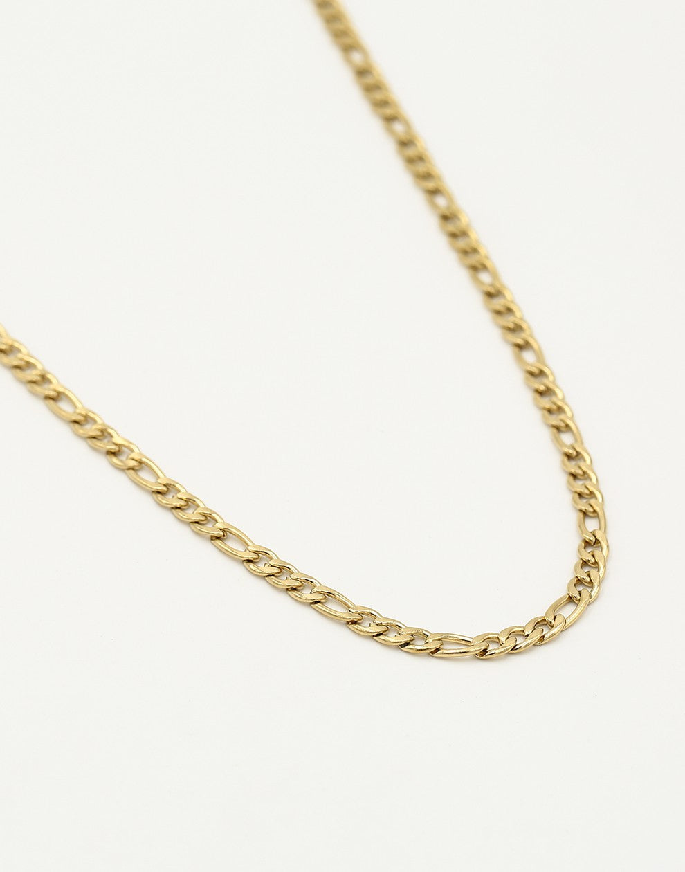 Basic schakelketting 55cm goudkleurig