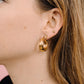 Thick hoop 12mm breed goudkleurig