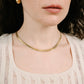 Ketting Snake 5mm goudkleurig