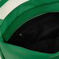 Shopper met rits groen
