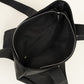 Shopper met rits zwart