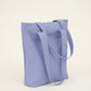 Shopper met rits paars