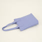 Shopper met rits paars