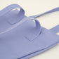 Shopper met rits paars