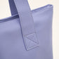Shopper met rits paars