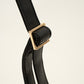 Schoudertas met diamant patroon zwart