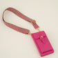 Telefoon tasje fuchsia