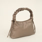 Trendy hand of crossbody tasje brons