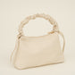 Trendy hand of crossbody tasje off white