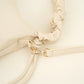 Trendy hand of crossbody tasje off white