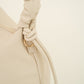Trendy hand of crossbody tasje off white