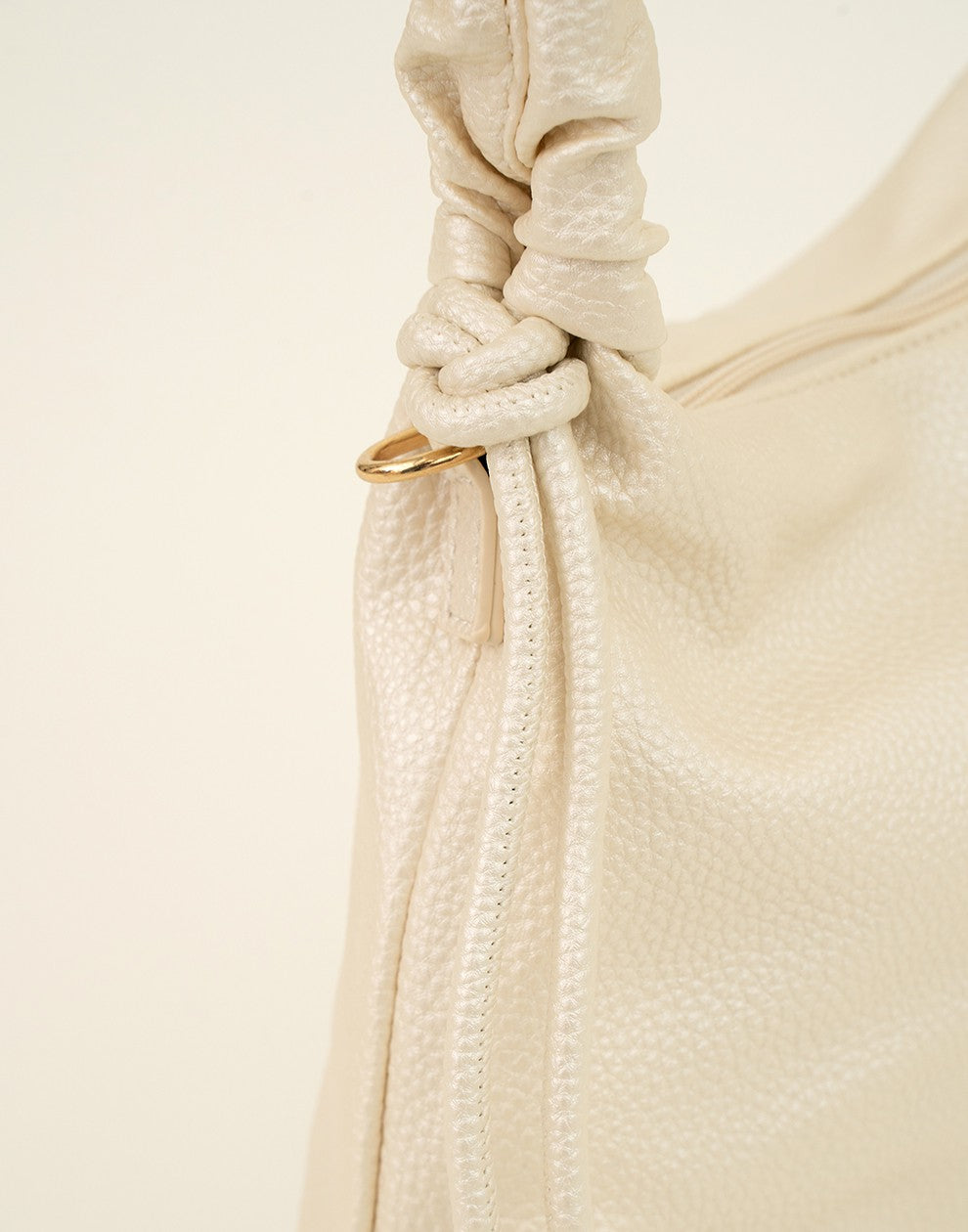 Trendy hand of crossbody tasje wit