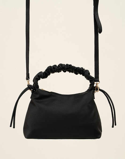 Trendy hand of crossbody tasje zwart