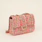Luxe schouder of crossbody tas fuchsia