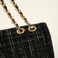 Luxe schouder of crossbody tas zwart