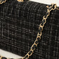 Luxe schouder of crossbody tas zwart