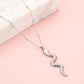 Ketting slang zilverkleurig