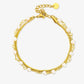 armband snake met parels