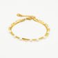 armband snake met parels