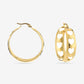 Hoops hartjes goudkleurig