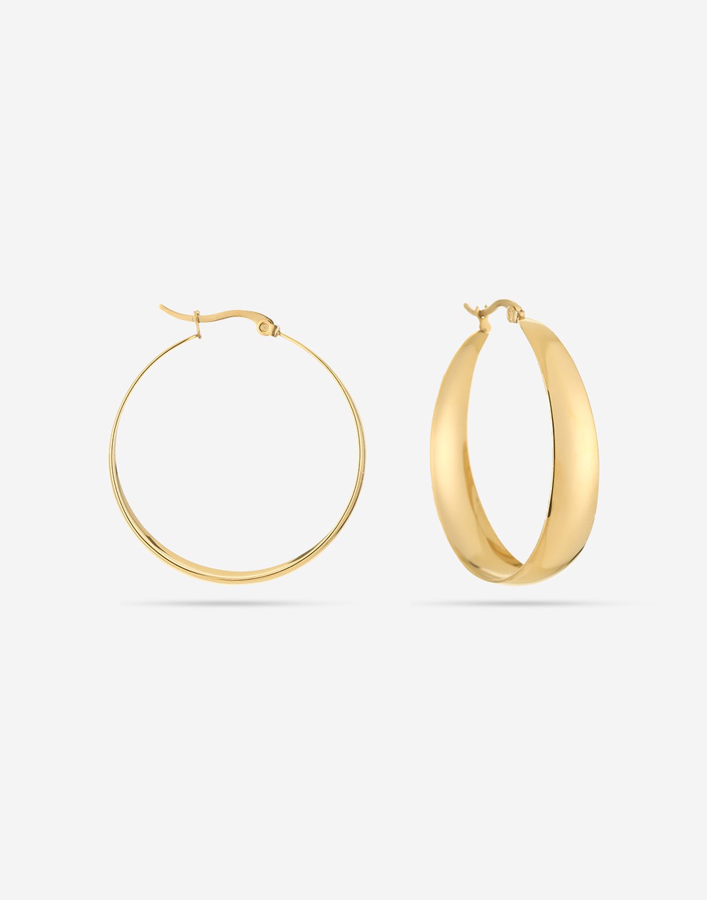 basic hoop gold