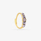 lila vintage ring