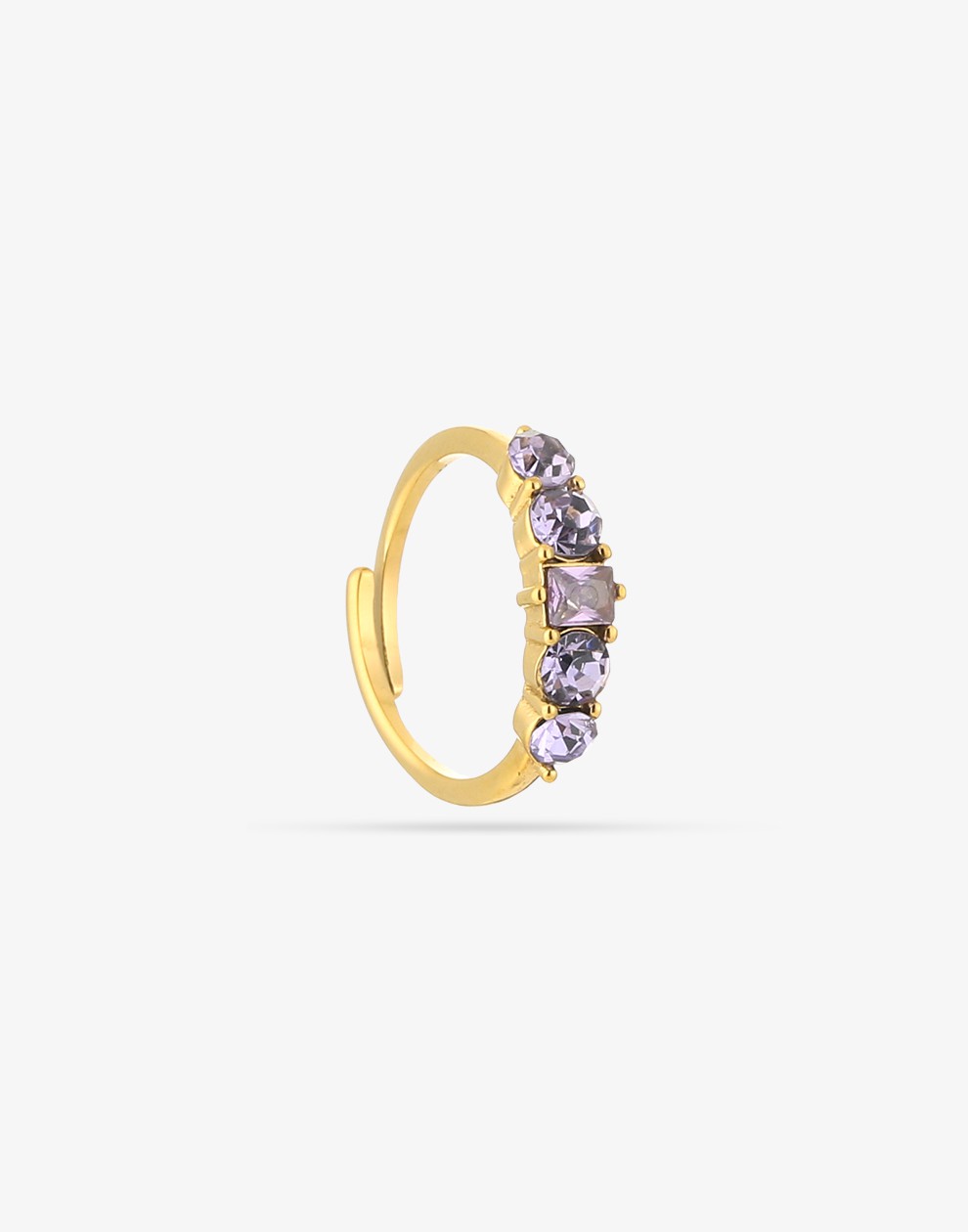lila vintage ring