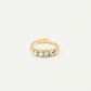 Kristal vintage ring