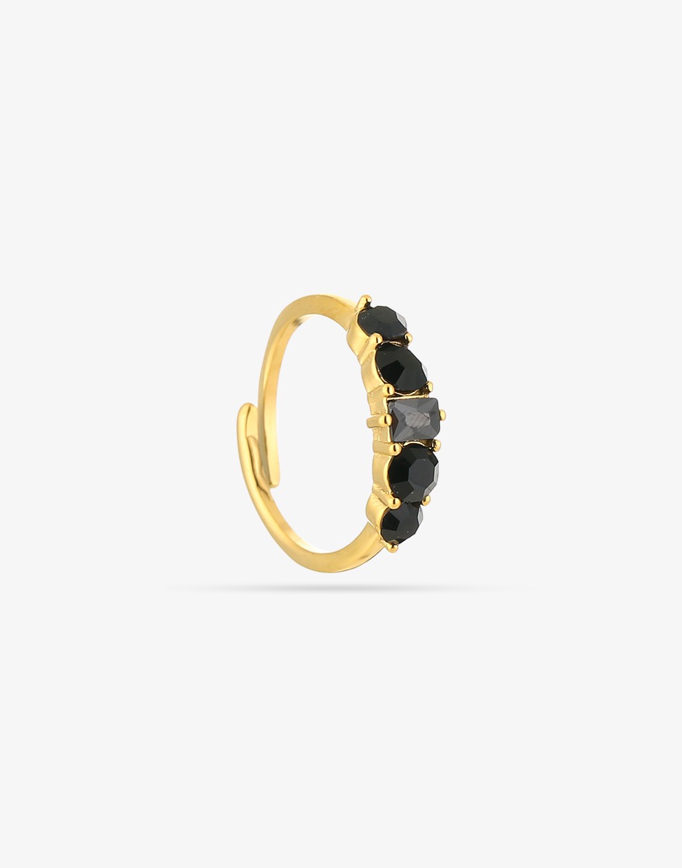 zwarte vintage ring