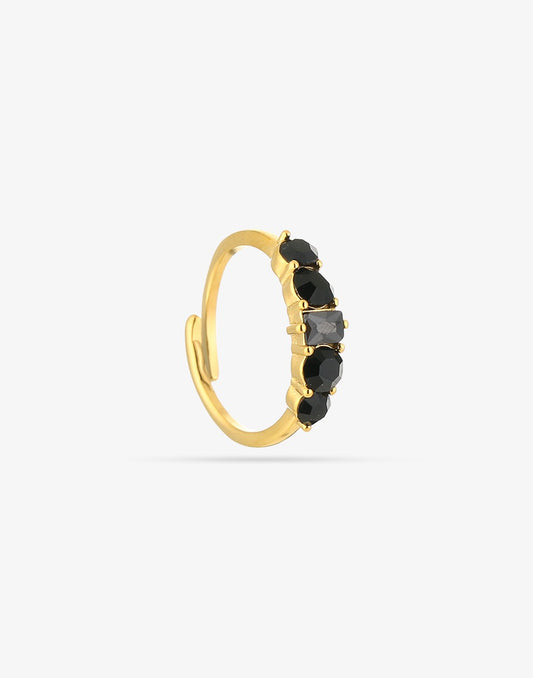 zwarte vintage ring
