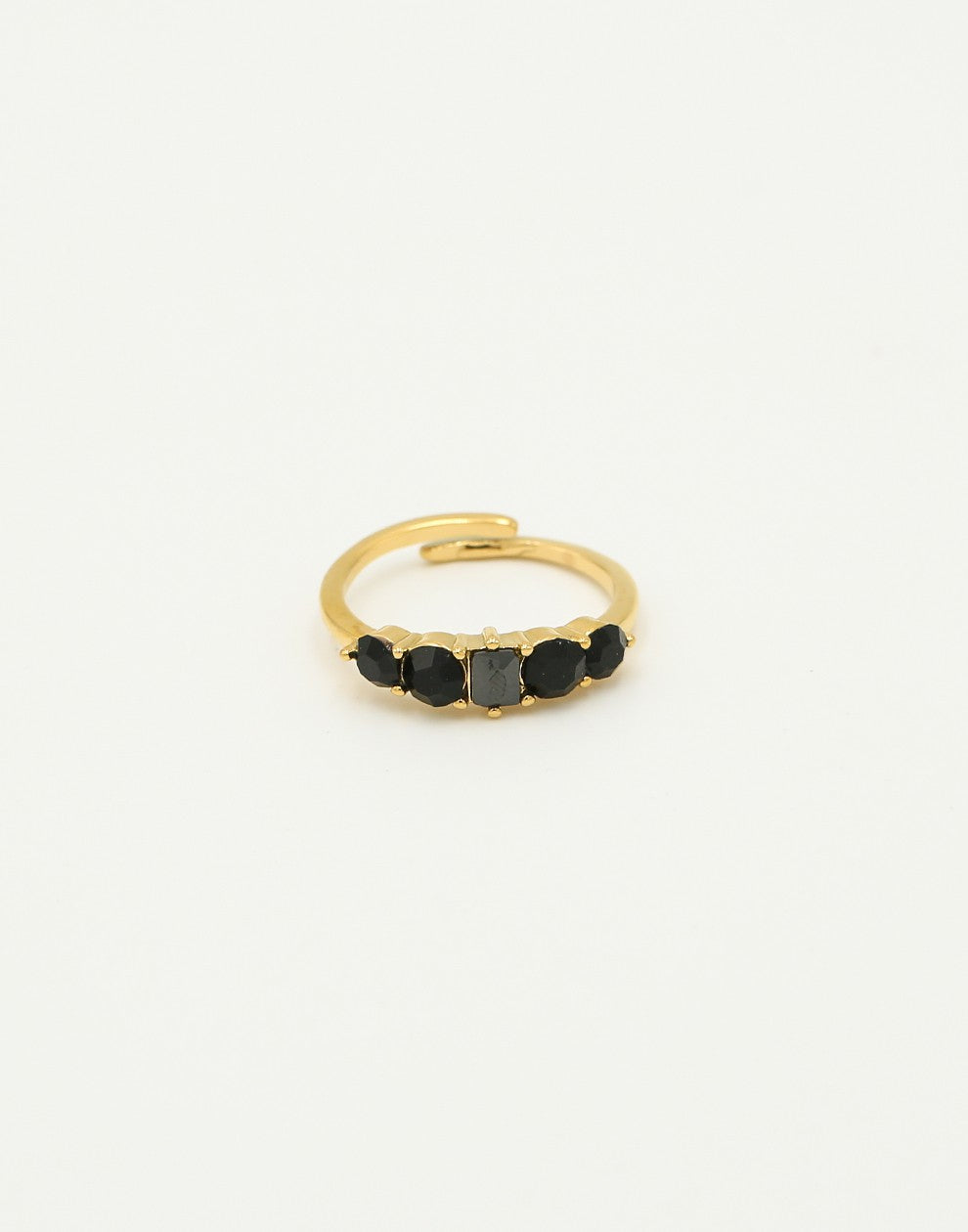 zwarte vintage ring