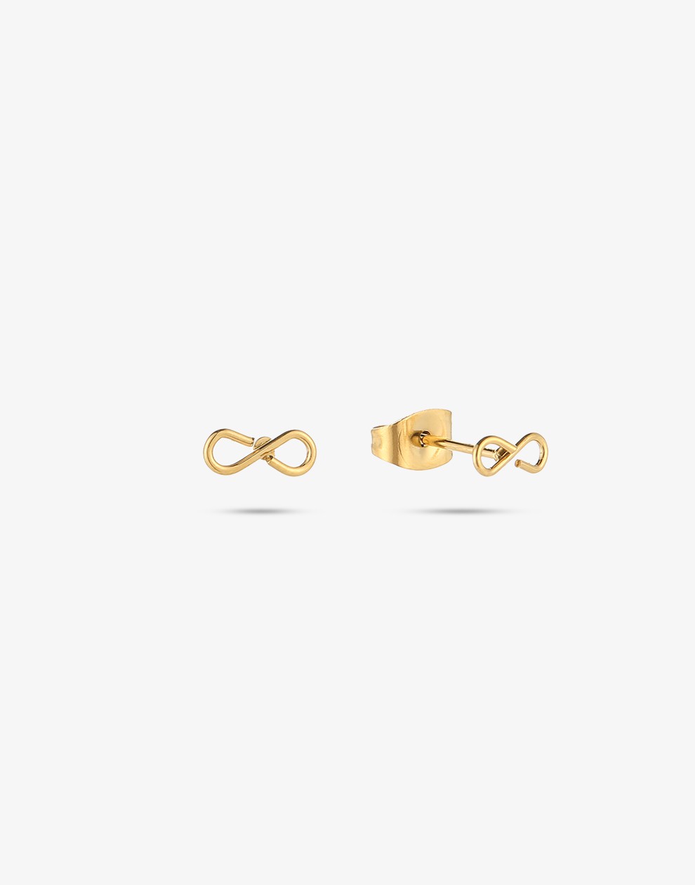 Studs infinity gold