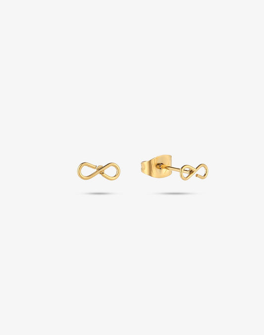 Studs infinity gold