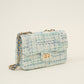 Luxe crossbody tas aqua