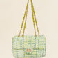 Luxe crossbody tas mint groen