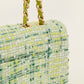 Luxe crossbody tas mint groen