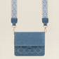 Hippe Jeans tas met gave strap