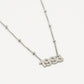 Ketting jaartal 1993 zilverkleurig