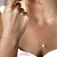 Ketting met parel goudkleurig