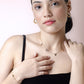 Fijne ketting love goudkleurig