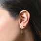 studs speels hartje goudkleurig