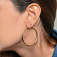 creolen hoops 50mm goudkleurig