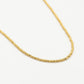 bolletjes ketting mini 2mm goudkleurig