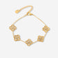 armband klavers strass