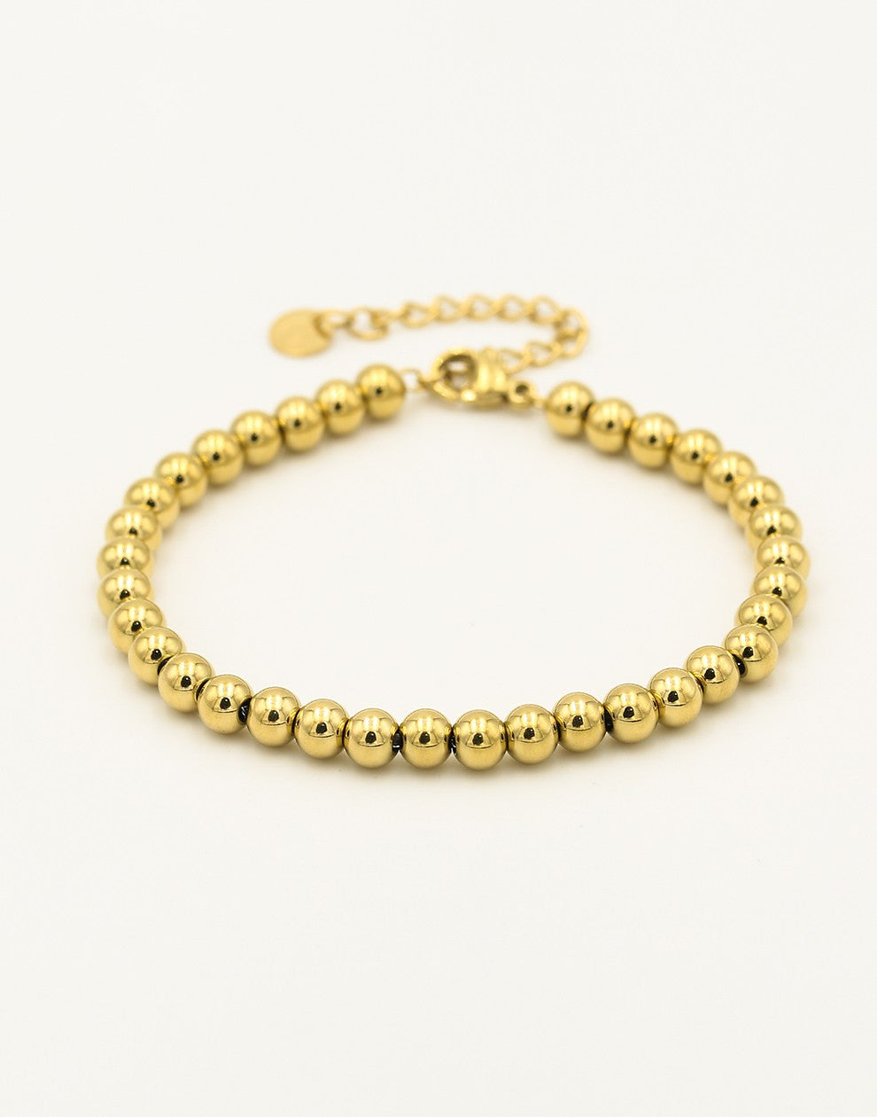 Bollen armband 4mm