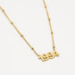 Ketting jaartal 1994 goudkleurig